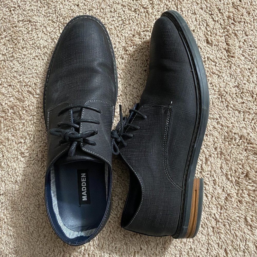 Madden Black Dress Shoes (Size 13)